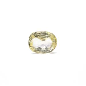Yellow Sapphire 5.57 Carat Oval Cut Loose Gemstone for Fine Jewelry - Product Image 1