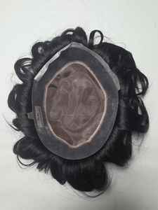 Peluca de Cabello Humano Mono de Primera Calidad Austriaca Taz Hair Bangladesh con Estilos Naturales y Ondas Profundas - Product Image 2