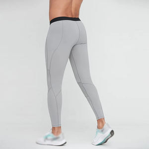 Pantalones de Compresión Deportivos para Hombre al por Mayor, Transpirables, que Absorben la Humedad, Leggings de Gimnasio, Proveedor de Marca Privada - Product Image 6