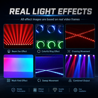 Projecteur rotatif DMX512 à tête mobile TB5 Tornado 5x120W RGB Jaune Citron Quatre-en-un IP20, Zoom, Faisceau, Flash - Meilleures ventes