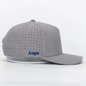 Gorra de Béisbol Personalizada de 5 Paneles, Gorra de Golf Perforada con Corte Láser, Estilo Deportivo, Gorra de Alto Rendimiento, Impermeable, con Visera Curva y Cuerda Multicolor - Product Image 4