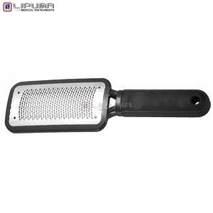 Juego de limas de uñas compactas de plástico negro personalizadas para viaje, grano 100/180, con estuche protector, limas de uñas mini de doble cara. - Product Image 6