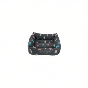Yommy Pet Dog <b>Bed</b> 42x55cm Printed Cotton Fabric Soft <b>Nest</b> for Small Dogs - Product Image 3