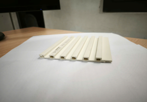 WPC Eco Fluted Wall Panel for Commercial Building Groove Design Custom 3D Design Modern Pima - Product Image 5