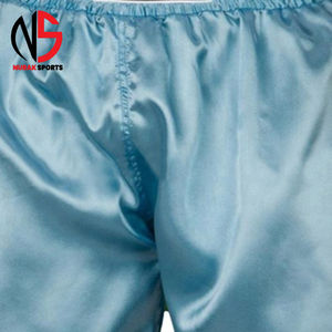 กางเกงชกมวยคุณภาพสูงสำหรับทุกเพศ น้ำหนักเบา ไม่ยับ สวมใส่สบาย สไตล์ลำลอง สีพื้น ปรับขนาดได้ แฟชั่นล่าสุด 100% - Product Image 6