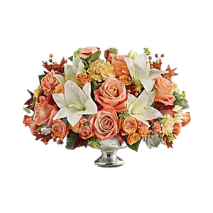 Vase à bol en verre au mercure au design moderne avec finition or et argent Vase à fleurs de table pour anniversaire Décoration intérieure - Product Image 1