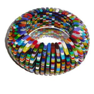 Branded Customized Top Quality Handcrafted Customized Color <b>Resin</b> Fashion Jewelry Strand Bracelet for Women From India. - Product Image 1