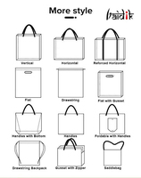Sac de shopping personnalisable d'origine indienne Baidik, sacs de plage imprimés avec des lettres, en coton, avec poignée rembourrée douce, fermeture à glissière, utilisation quotidienne