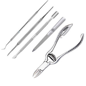 Ensemble d'instruments de pédicure en acier inoxydable de haute qualité, 5 pièces, outils de soin des pieds - Product Image 3