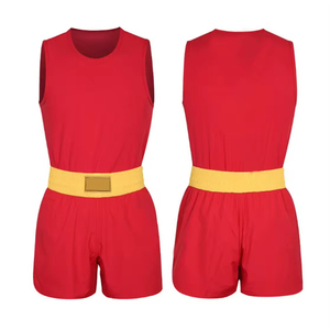 Unisex Quick Dry Stretch Boxing <b>Shorts</b> Uniform Best Quality 100% <b>Polyester</b> Breathable Material Training Competition Set - Product Image 3