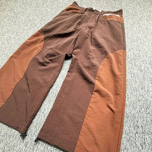 Mens Techwear Baggy Windbreaker Pants Custom Streetwear Wide Leg Trousers Hip Hop Color Block <b>Waterproof</b> Hiking Outdoor Pants - Product Image 3