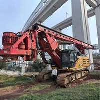 Foreuse rotative SANY SR360R d'occasion, couple de 360 kNm, machine de forage pour pieux, diamètre de forage max. 2500 mm, pour la construction de fondations de ponts