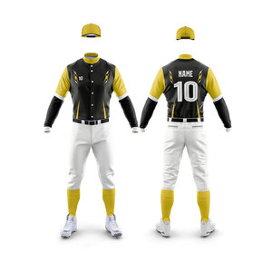 Custom Green Baseball Jersey Set Men's Short Sleeve White Pants Button Front Sublimated Print All Seasons Apparel - Product Image 4