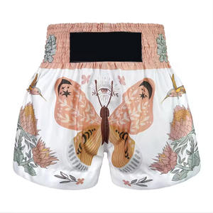 Shorts de Muay Thai para Hombre al Por Mayor, Precio de Venta al Por Mayor, Nuevo Diseño, Shorts de Muay Thai Hechos a Medida - Product Image 1