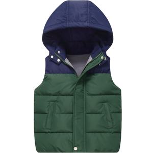 High Street Style Winter Wear Chaqueta de chaleco sin mangas de alta calidad de moda con diseño multicolor acolchado - Product Image 1