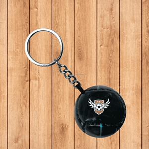 Porte-clés ballon de football personnalisé, mini porte-clés de sport, cadeau promotionnel, vente en gros, OEM, logo personnalisé en caoutchouc pour enfants - Product Image 5