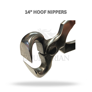 Alicates para Pezuñas Ajustables de Acero Inoxidable de 14 Pulgadas, Reutilizables, Fáciles de Usar, Herramienta Veterinaria Duradera para el Cuidado y Recorte de Pezuñas de Caballos - Product Image 2