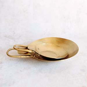 Repose-cuillère en métal sculpté à la main, couleur personnalisée, fait main, écologique, compatible lave-vaisselle et four - Product Image 4