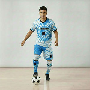 Conjunto de Uniforme de Fútbol Unisex, Equipación de Fútbol Personalizada con Nombre del Equipo, Aplique de Sublimación, Camiseta de Fútbol de Club - Product Image 1