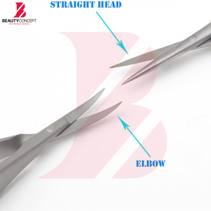 2026 Nouvelle Arrivée Ciseaux de Beauté à Ressort Personnalisables, Populaires, Nouvelle Tendance, Forme Courbée, Durables, Légers et Antidérapants - Product Image 6