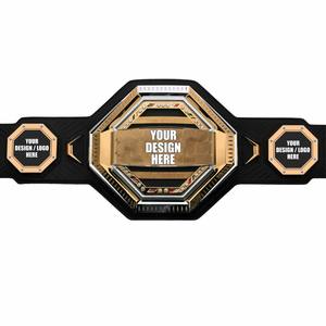 เข็มขัดแชมป์ UFC แบบกำหนดเอง คุณภาพพรีเมียม เข็มขัดแชมป์โลก UFC เข็มขัดสำหรับการต่อสู้ - Product Image 1