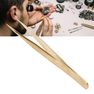 Tweezers Stainless Steel High Quality Lash Tweezer For Lashes Extension Anti-Static 3D Accurate <b>Clip</b> Makeup Tool Tweezers Set 6 - Product Image 5