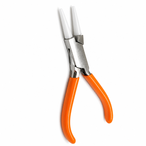 Heavy Duty Nylon Jaw Pliers Flat Nose Jewelry Tool Non Scratch <b>Wire</b> Bending Shaping <b>Craft</b> DIY Beading Repair Tool - Product Image 3