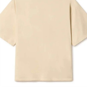เสื้อยืดโอเวอร์ไซส์ทรงหลวม คอโอ แขนสั้น ผ้าฝ้าย 100% น้ำหนัก 260 กรัม สำหรับผู้ชาย ทรงบ็อกซี่  ถักทอ  รับสกรีนลายตามสั่ง - Product Image 6