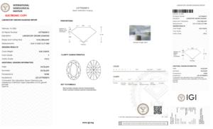 Diamant de laboratoire Ilois 4,50 CT, taille brillant rond, couleur F, clarté VVS2, type CVD IIa, certifié IGI pour la fabrication de bijoux - Product Image 5