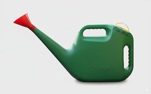 Arrosoir vert 5L, arrosoir de jardin avec pulvérisateur intégré, arrosoir en plastique avec poignée, pulvérisateur d'eau de jardin, multi-usages - Product Image 2