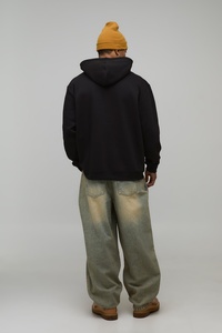 Sweat à capuche personnalisé DTF pour homme, impression graphique sur mesure, sweat-shirt à capuche OEM, streetwear décontracté, haut à manches longues, vêtements pour homme - Product Image 5