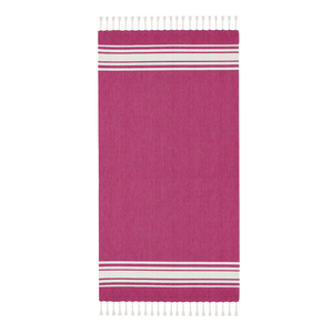 Toalla Fouta de Playa 100% Algodón a Rayas, Hermosos Colores, Toalla Fouta Turca para Playa, Toalla Hammam Teñida con Hilo Antiarena - Product Image 2