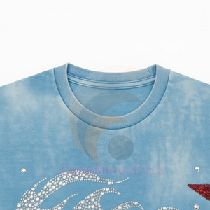 Custom Drawstring Front Logo 100% Cotton Relaxed-fit Breathable <b>Short</b> <b>Sleeve</b> Casual Men's Shirt - Product Image 3