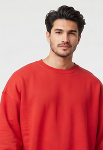 เสื้อสเวตเชิ้ตผู้ชาย ผ้าฟลีซ ทรงหลวม สวมใส่สบาย 100% โพลีเอสเตอร์ น้ำหนัก 360 GSM เหมาะสำหรับวิ่ง ออกกำลังกาย เล่นกีฬา - Product Image 4