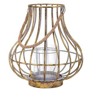 Farol Decorativo Grande de Hierro para el Suelo, para la Sala de Estar, la Entrada, el Patio y la Decoración del Jardín - Product Image 1