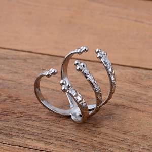 Custom 925 Sterling Silver Joint Stabilizer <b>Ring</b> <b>Adjustable</b> Functional Medical Splint Jewelry Manufacturer Direct - Product Image 4