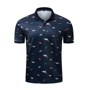 Chemises d'été à manches courtes pour hommes, unies, tissées par sublimation, personnalisables, nouvelle mode, respirantes, confortables, décontractées, vente en gros - Product Image 1