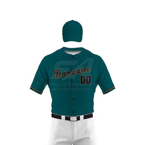 Uniforme de Béisbol para Hombre Más Vendido, Uniforme de Béisbol con Logotipo Personalizado, Uniforme de Béisbol para Equipo - Product Image 6