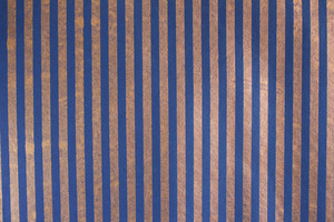 New Fashion Gift <b>Box</b> Wrapping Paper Copper Metallic Stripes Printed Recycled Cotton Blue Color Paper Christmas Gift Sheets - Product Image 2