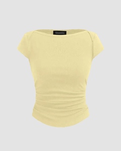 Oferta de Verano: Ropa de Mujer, Estilo Veraniego, Corte Ajustado, Ideal para Uso Diario Informal, Básico pero de Alta Calidad, Prenda Esencial - Product Image 1