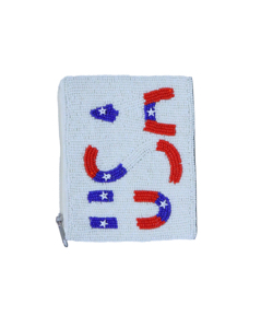Vintage Lady Eco-Friendly Beautiful Handmade Beaded Coin Purses Latest Design Colorful <b>Mini</b> Zipper Closure Embroidered American - Product Image 5
