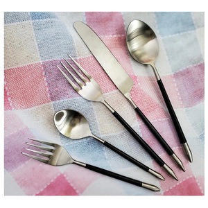 Best Seller <b>Gold</b> <b>Cutlery</b> With Fancy Handle Mirror Polished Steel Flatware Set For Wedding Events Parties Place Setting Tableware - Product Image 6