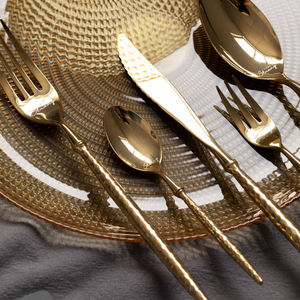 Super Sell 2026 Cutlery Spoon <b>Set</b> with Stainless Steel Metal & Golden Finished Cutlery Spoon <b>Set</b> <b>For</b> Sale by M.I.G. EXPORTS. - Product Image 5