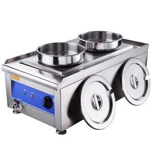 2 pentole 1200W per riscaldare gli alimenti e tenere l'attrezzatura - Product Image 2