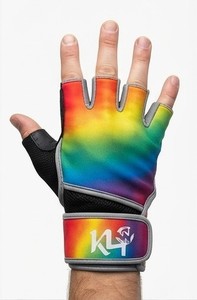 Guantes Deportivos K4 de Medio Dedo, Neopreno, Correa de Muñeca Ajustable, Ligeros, 0.5 kg, para Levantamiento de Pesas, Entrenamiento en Gimnasio, Unisex - Product Image 4