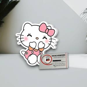 Herramientas de Belleza para Artistas de Extensión de Pestañas: Placas Acrílicas Magnéticas Personalizadas con Diseño de Hello Kitty, Lazo Rosa, Diamantes, Corazones, Cuadrados y Flores - Product Image 3