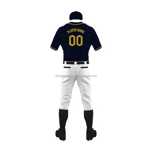 Custom Baseball Uniform Sublimated <b>Mens</b> <b>Pullover</b> Crew Neck Baseball Jersey Quick Dry Baseball T-Shirt - Product Image 3