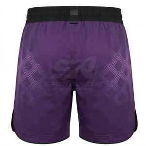 Men MMA <b>Shorts</b> Flexible Lightweight Quick Dry Comfortable Training Fight <b>Shorts</b> for <b>Grappling</b> Gym Workouts - Product Image 2