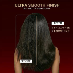Acondicionador anti-frizz con keratina, proteína y aceite de argán, control de frizz por 72 horas, cabello suave y brillante, reparación de daños, 190 ml, nutritivo con argán - Product Image 6
