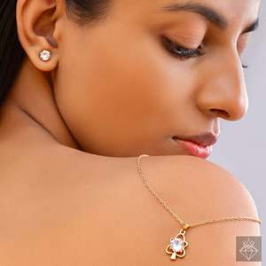 ชุดเครื่องประดับ Prao สร้อยคอและต่างหูป้องกันการเสื่อมเสีย - Product Image 2